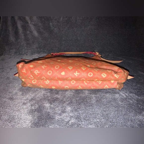 Dooney & Bourke Coated Canvas Shoulder Bag in CY Cherry - Picture 9 of 15